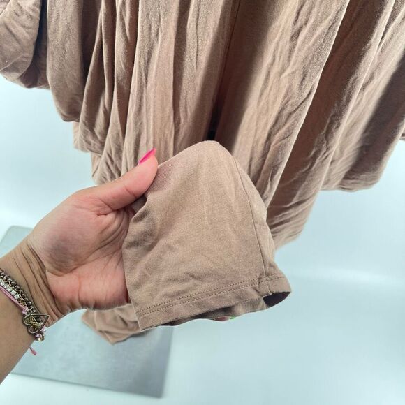 Heart & Hips Taupe Strapless Harem Jumpsuit – Women’s Medium, Stretch One-Piece - Picture 7 of 17